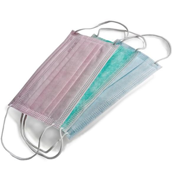 Non Woven Face Mask Surgical Disposable Single Use Anti Dust Breathable
