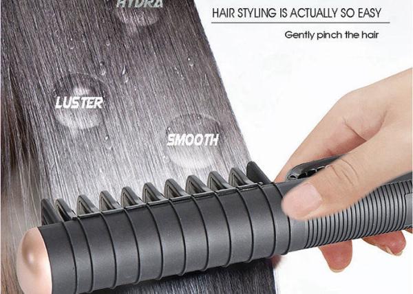 Lcd Display Home Hair Straightener , Electric Straightening Combs For Black Hair