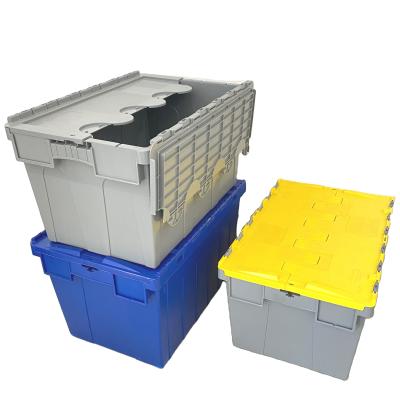 Caixas de plástico multifuncionais em formato de caixa sólida com tamanho interno de 550x370x320mm