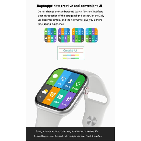 2021 первоначальный андроид p IOS SmartWatch кровяного давления монитора тарифа сердца отслежывателя фитнеса звонка 44mm дозора IWO YY21 умный