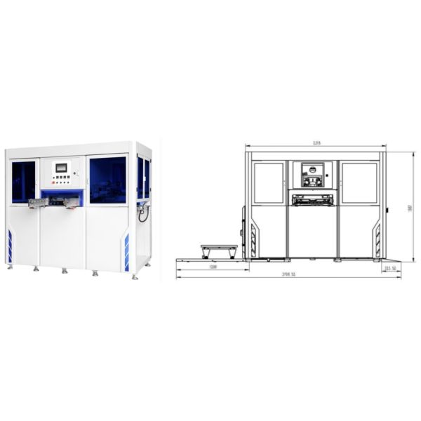 PRY-95 Automatic Servo Multicolor Hot Foil Stamping Machine for Paper with Motor