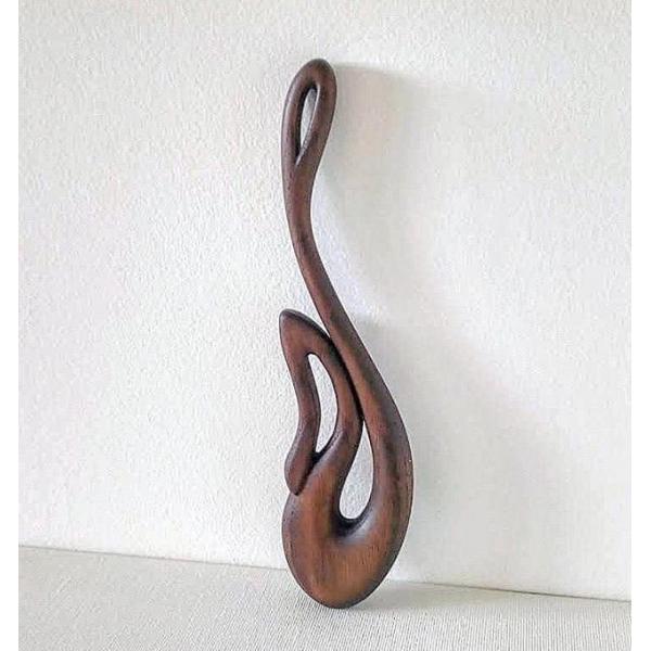 Inspired Aesthetic Handmade Wooden Sculptures Art Display ISO9001 Approved