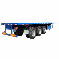 Camions à conteneurs à pont plat, semi-remorques avec charge utile maximale de 60 tonnes