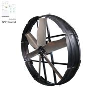 Le ventilateur de panneau puissant est spécialement conçu pour ventiler avec un diamètre de lame de 1830 mm et un volume d'air de 120193 m3/h