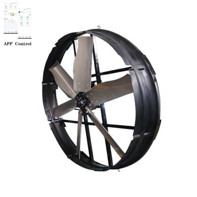 Ventiladores elétricos de ventilação de gado para controlo óptimo da temperatura