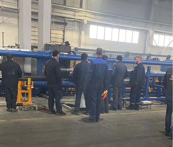 2500KN Force Cold Drawn Machine 5m/min With Hydraulic System