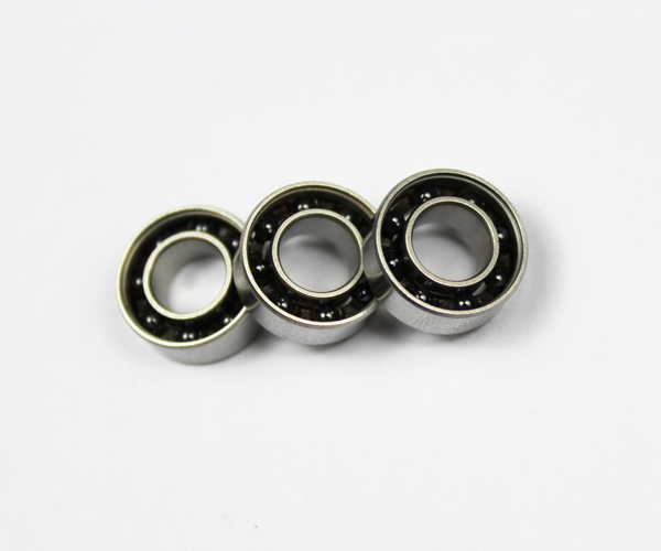 High Precision Ceramic Motorcycle Bearings , R188 Ceramic Angular Contact Bearings