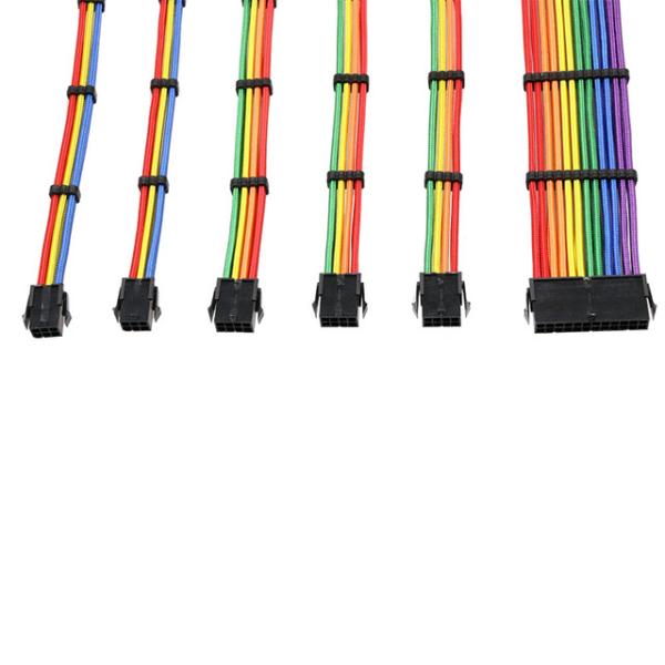 Motherboard ATX 24pin EPS 12v 8pin PCIE GPU Minig Power Cable