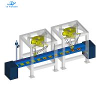 Máquina de embalagem de embalagens de embalagens de pequeno porte para 20-30 sacos por minuto com potência de 8kw e especificações ajustáveis