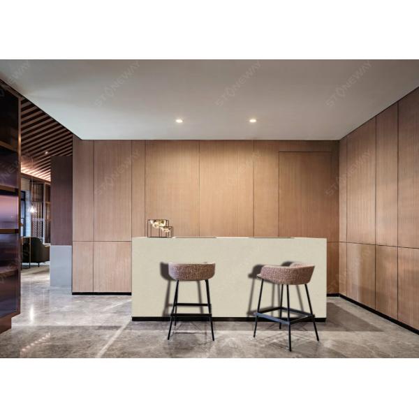 High Density Quartz Stone Top Artificial White Quartz Kitchen Worktops