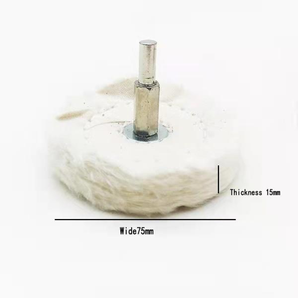 Истирательный чистый валик для шерохования ткани хлопка прокладки на точильщик 75mm