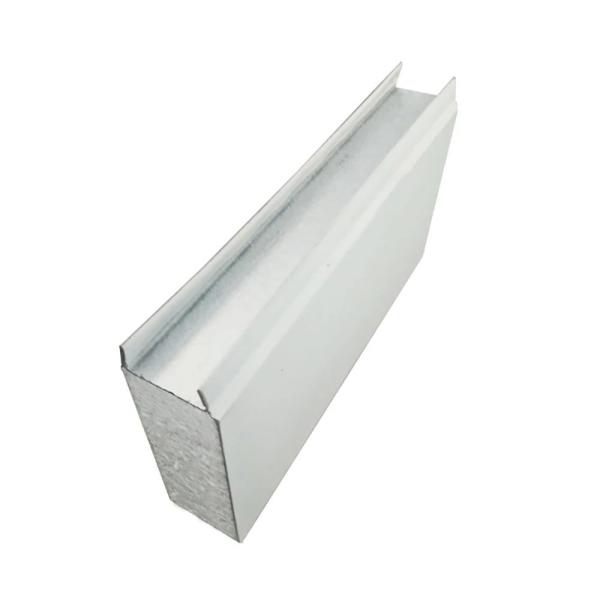 Design moderne style entrepôt Isolation PU mousse couleur plaque d'acier EPS panneau sandwich planche de toit