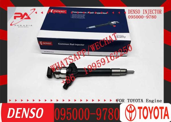 Equipo de inyectores del motor 095000-9780 23670-51030 Partes de mantenimiento del motor para Toyota Land Cruiser200 V8 1VD-FTV