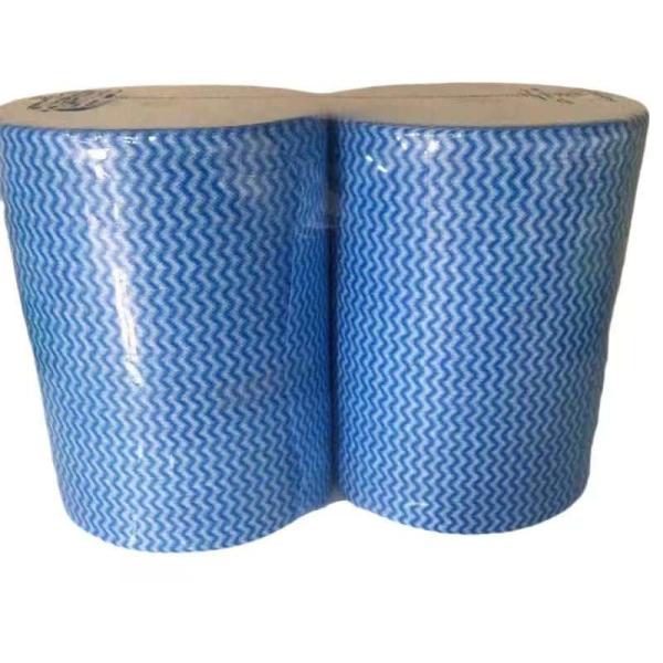 Спунлас 50GSM одноразовые посудомоечные полотенца, суперпоглощающие синие одноразовые полотенца