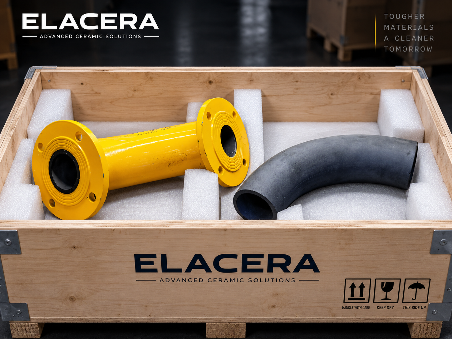 Silicon Carbide Tube for Abrasive and Corrosive Applications