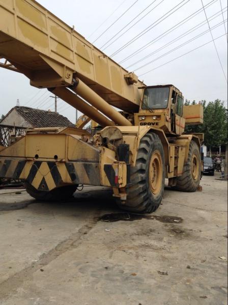Used GROVE RT980 80 Ton Rough Terrain Crane For Sale
