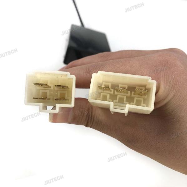Para Hitachi Dr.ZX Diagnóstico USB 4Pin Cable e 6Pin Cont Conectores para Hitachi Diagnóstico Scanner Excavator Diagnostic Tool