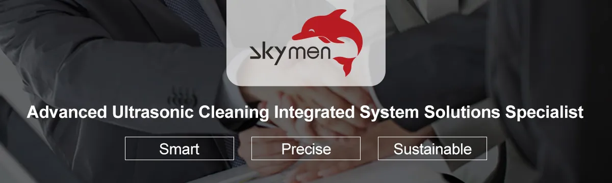 Skymen Custom 38-1500L Industrial Single-Tank Ultrasonic Cleaning Machine for Parts Cleaning