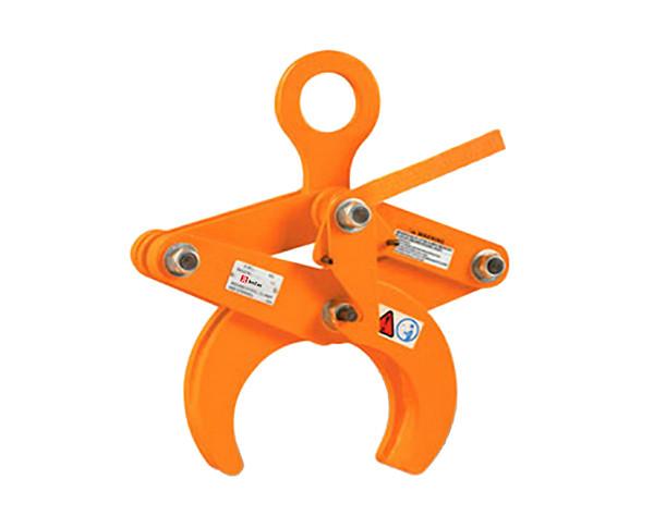 0.5T 1T Mechanical Lifting Devices Round Steel Clamp 3.2Kg