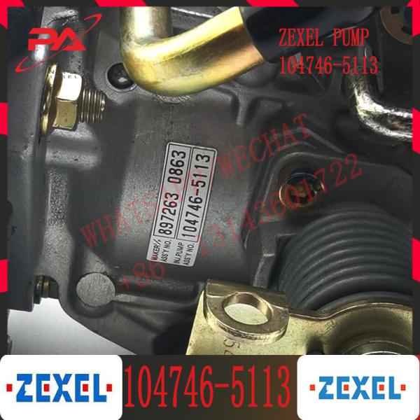 A bomba de combustível diesel do motor 4JB1T para o auto caminhão NKR parte 897263-0863 104746-5113