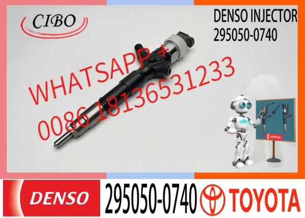 L'injecteur de rails communs de haute qualité est utilisé pour Toyota 295050-0740 23670-30420 295050-0620