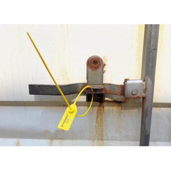 600mm Length Plastic Security Seal with PP and Stainless Steel Material for 269.5 N Tensile Strength Container Security Lock