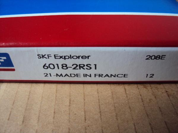 Low Noise Open Type Deep Groove Ball Bearings SKF KOYO NACHI 6018 ZZ 2RS For Motor