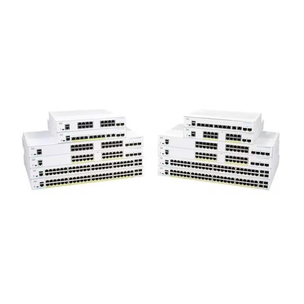 CBS350-48FP-4G-CN 48 Port POE Managed Network Switch with 10/100/1000Mbps Transmission Rate and LACP QoS SNMP Functions