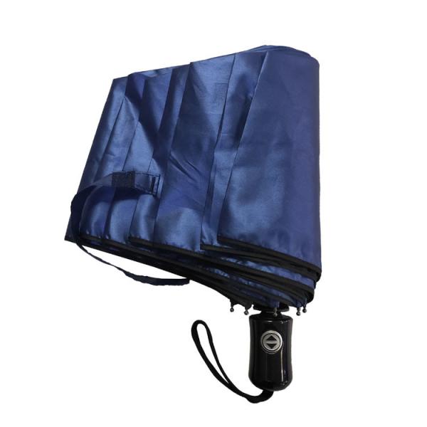 Parapluie se pliant automatique protégeant du vent de polyester d'OEM 190T pour des affaires