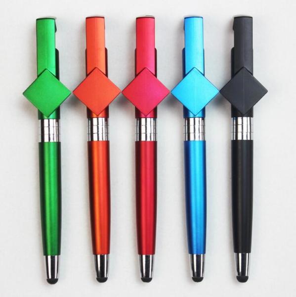 Customized plastic promotion ballpoint sublimation pen with stylus phone touch
