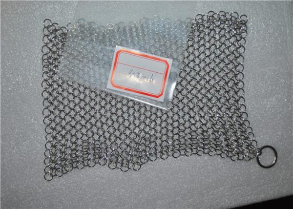 décapant d'épurateur de grillage d'acier inoxydable de pouce 7*7/fonte de Chainmail