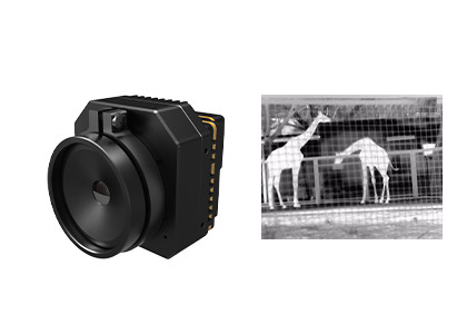 Uncooled Infrared Thermal Security Camera Module with 640x512 Resolution and Low Power Consumption ≤680mW Featuring Multiple Lenses