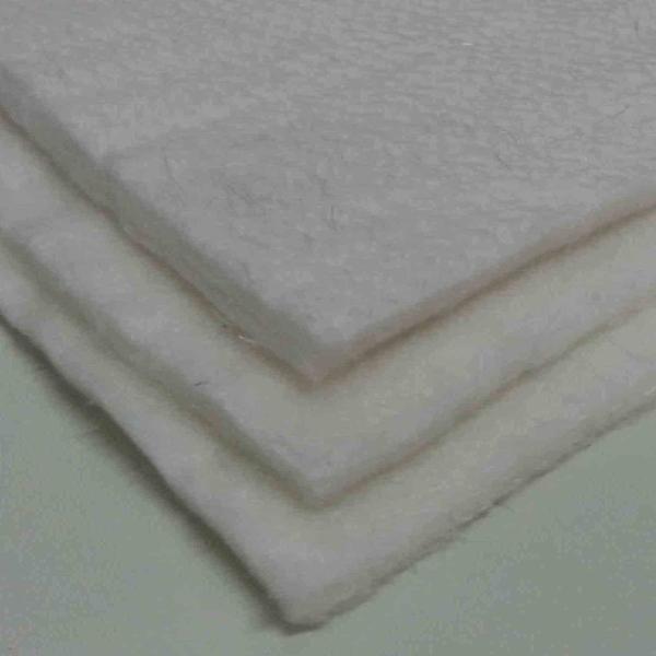 Tapis blanc d'aiguille de fibre de verre d'épaisseur de la couleur 10mm utilisé