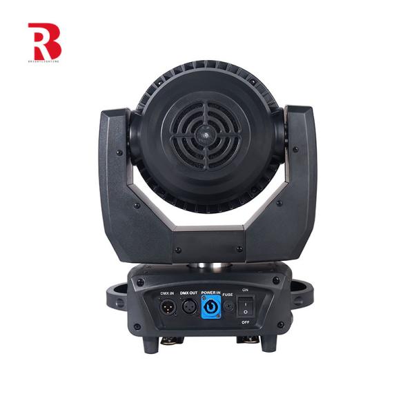 Equipo de iluminación de escenario profesional RGBW LED Zoom de lavado Luz de cabeza móvil