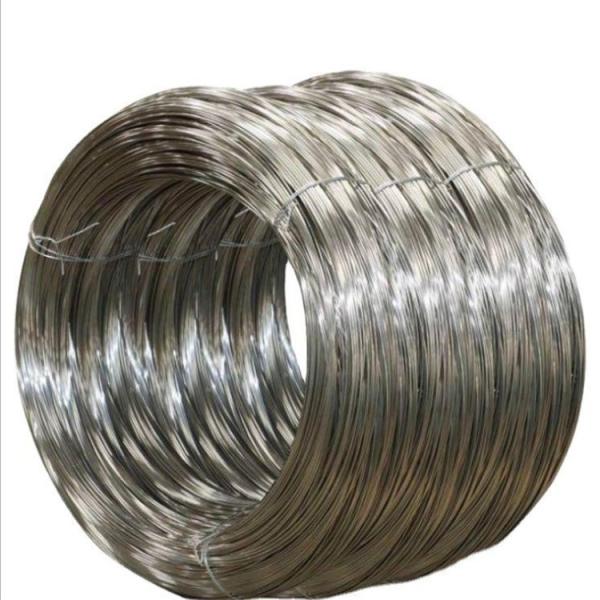 Fio de malha de solda de aço inoxidável de 0,15-12 mm meio fio duro para cerca de solda de malha de tecelagem