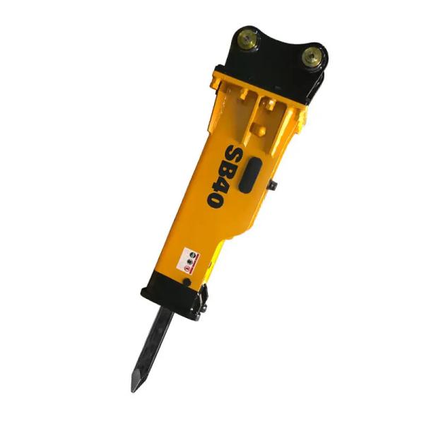 2ton Mini Excavator Hydraulic Breaker Rock Hammer Sb20 20CrMo Forged Steel