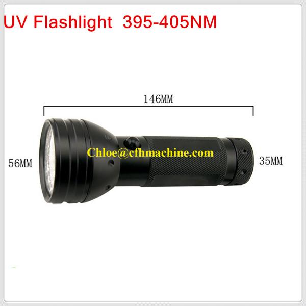 AA Dry Cell/Battery Powered Aluminum Alloy 51 Ultraviolet UV Blacklight Led Torches