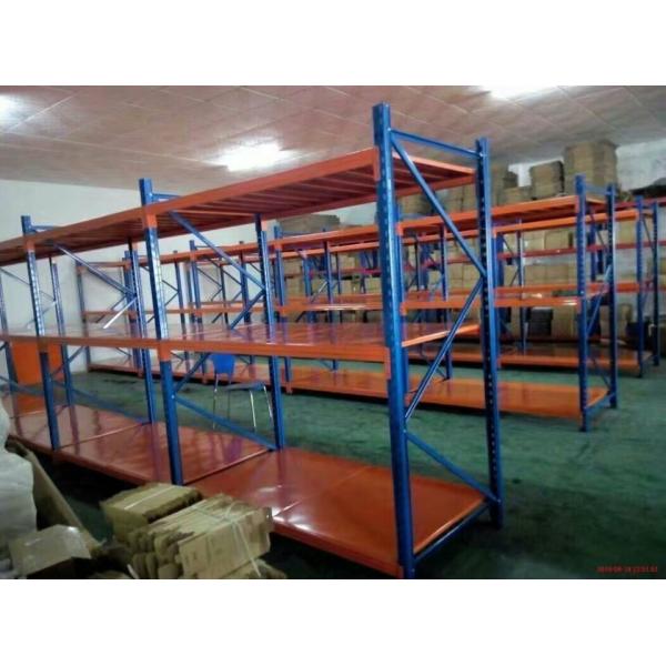 Selective Mold Steel Shelving Warehouse Storage Shelves With Steel Plate