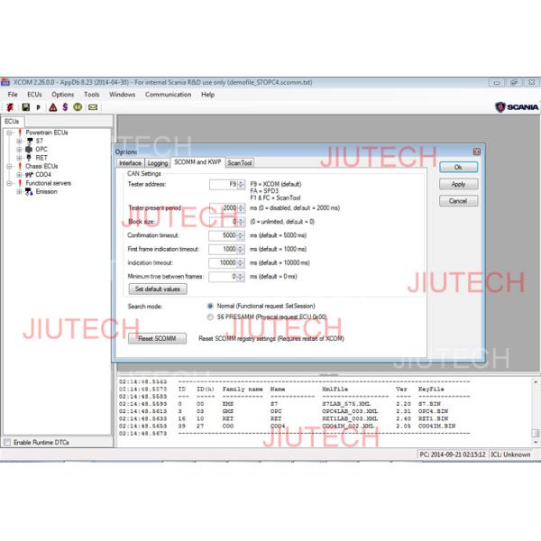 Multi-язык Scania VCI2 VCI3/SCANIA XCOM для дорабатывает Scania ECU