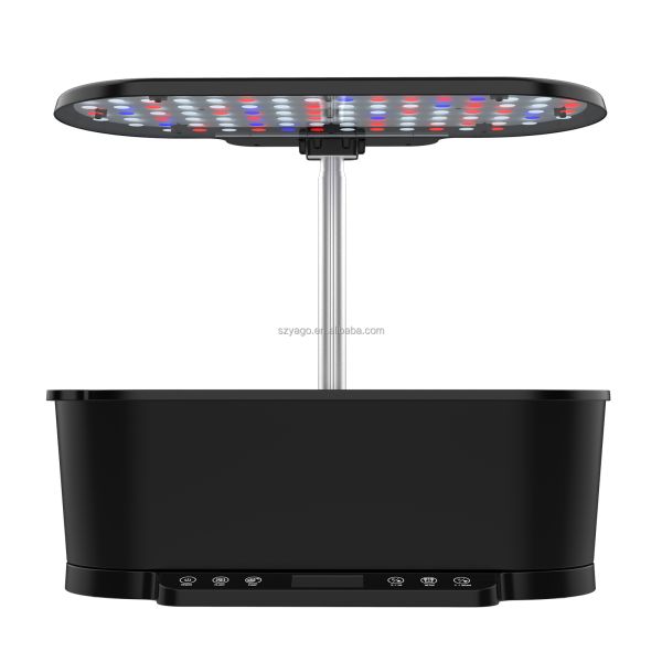 15 Pods Smart Hydroponics System with Full-Spectrum LED and Smart Water Circulation for Indoor Plants