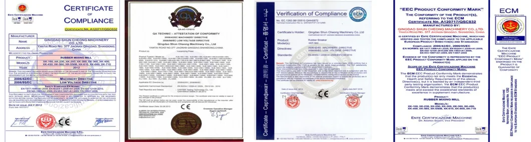 Резиновая кафельная делая машина с сертификатом ISO CE