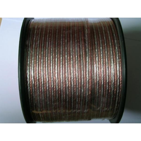 5 X 10mm 322 OFC Transparent oxygen free speaker wire Copper CCA