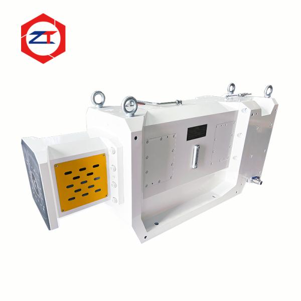 Чугунный двухшнековый экструдер SHE со сверхвысоким крутящим моментом, коробка передач, 16-18 крутящий момент, 95 мм, нейлоновая моноволоконная экструдерная машина