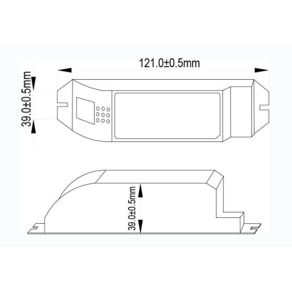Усилитель 12V 216W RGB соединения 4 проводов - 432W расстояние управлением 1m до 30m