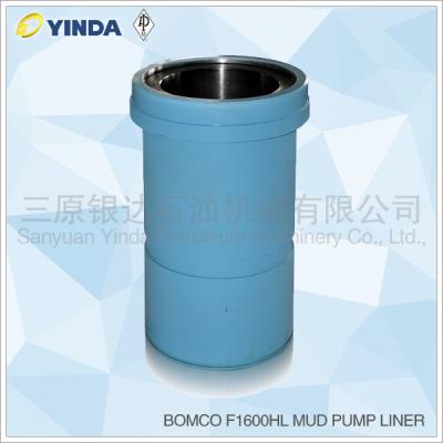 Índice Triplex 26-28% do cromo do forro da bomba de lama de Bomco F1600HL de grande resistência