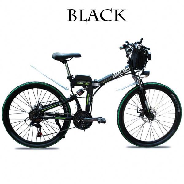 350W 48V Portable Electric Bike Aluminum Alloy Rim LCD Control Instrument