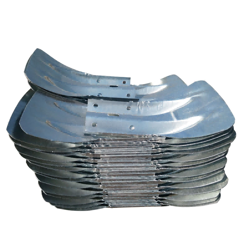 W Beam Guardrail Terminal Q235 Precision Bolt On Buffer End Guardrail Steel