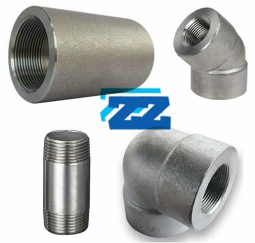 3000LB BSPT / BSP Pipe Fittings , Galvanized Carbon Steel Pipe Fittings