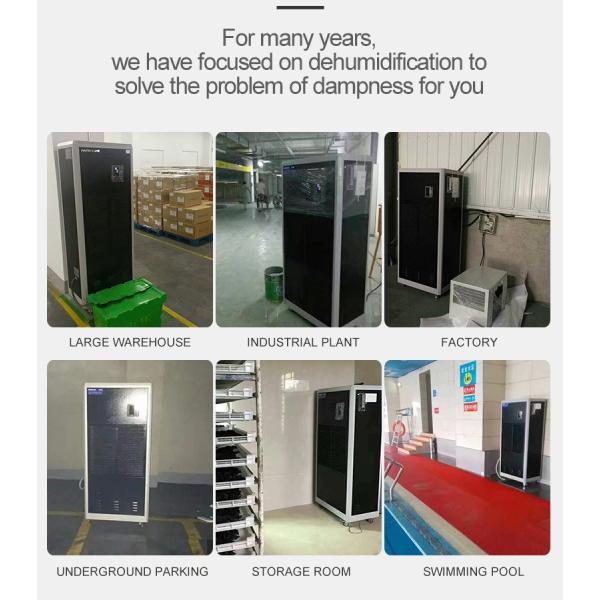 Scroll Compressor Industrial Air Dehumidifier Moisture Control