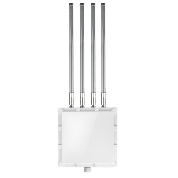 Wi-Fi 6 Ax3000 Outdoor Wireless Router Support Gpon, Mesh and Cloud Remote Management